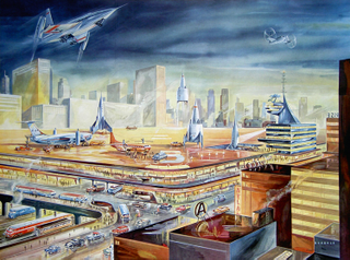 Illustration for article titled The Future Of Transportation Used To Look So Much More Sensational